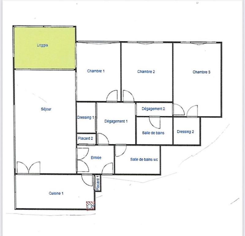 Appartement - 98 m² - 4 pièces