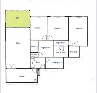 Appartement - 98 m² - 4 pièces