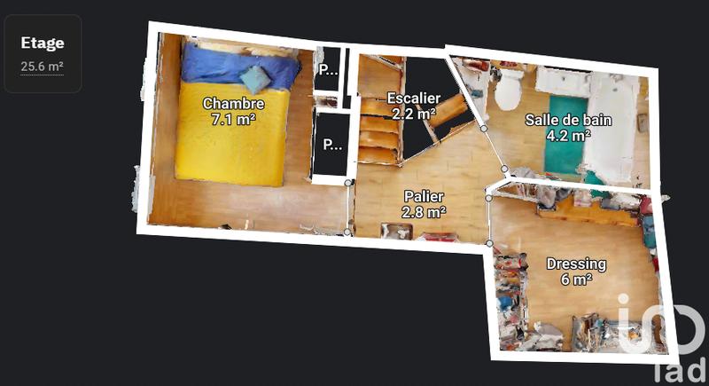 Appartement - 54 m² - 3 pièces