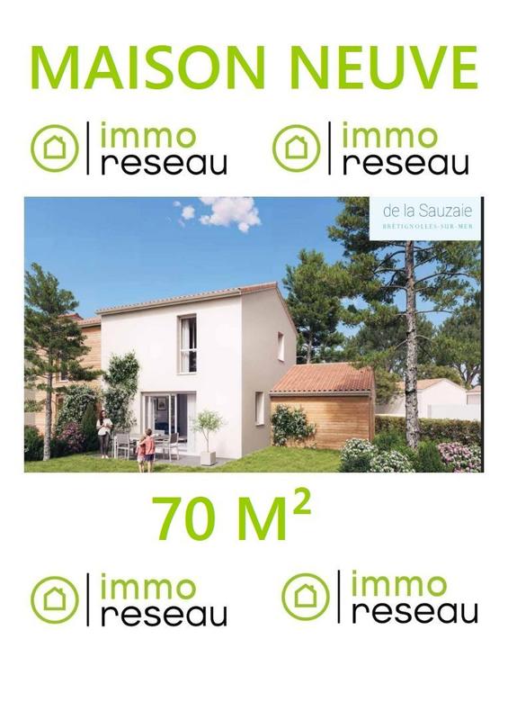 Maison - 70 m² - 3 pièces