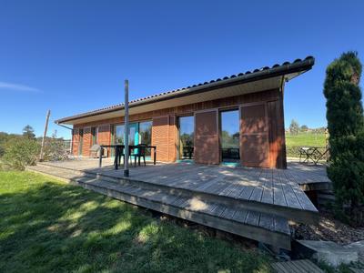 Maison de bois - 114 m² - 5 pièces