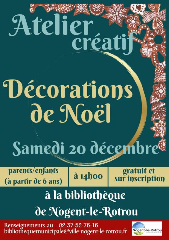 Atelier créatif - Décorations de Noël