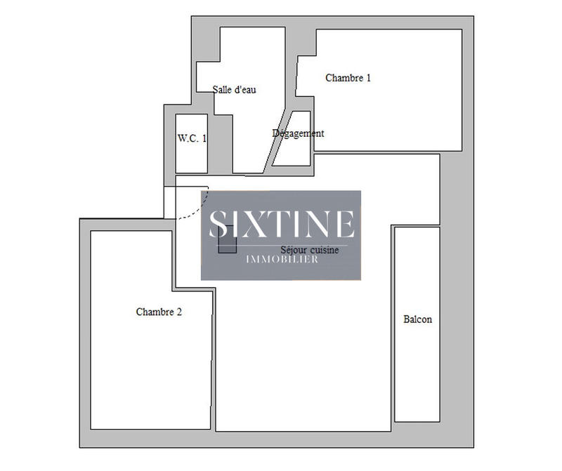 Appartement - 66 m² - 3 pièces