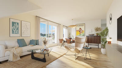 Appartement - 64 m² - 3 pièces