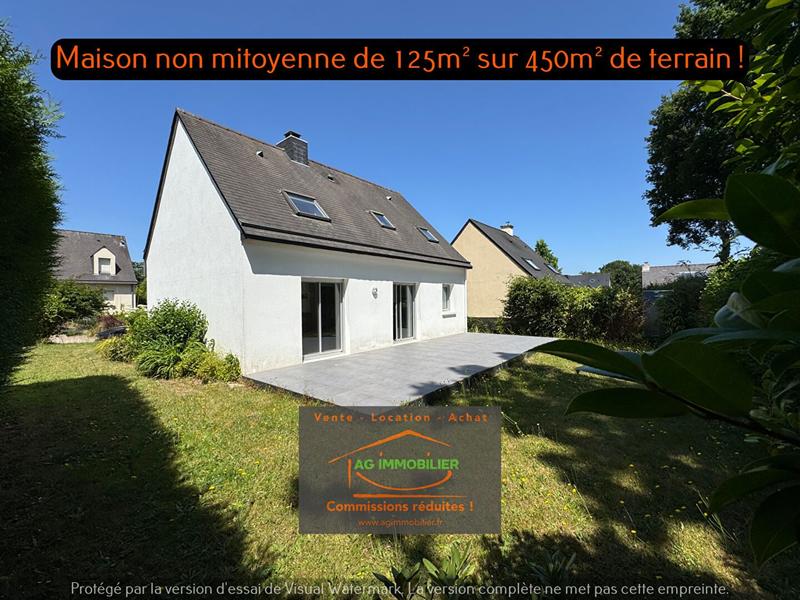 Maison - 125 m² - 6 pièces