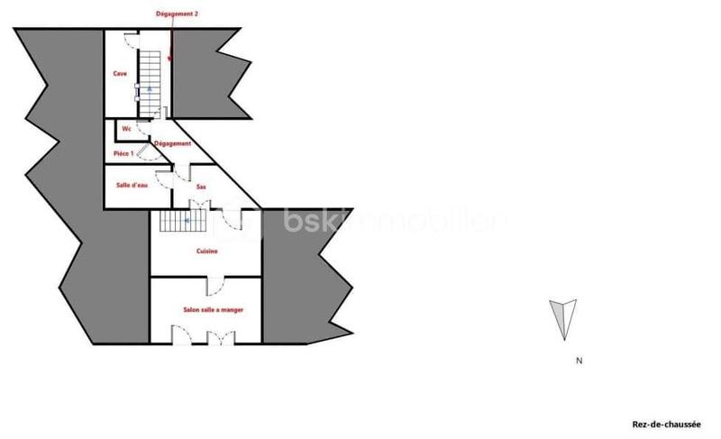 Maison - 78 m² - 6 pièces