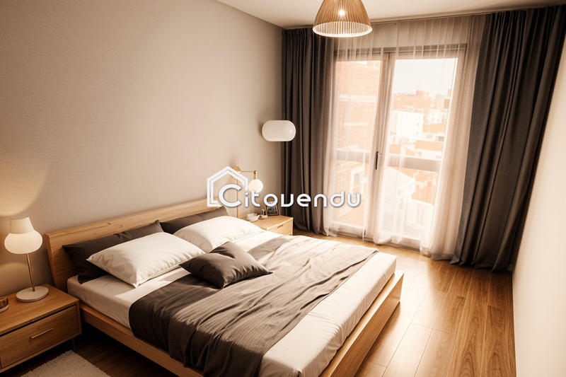 Appartement - 55 m² - 3 pièces