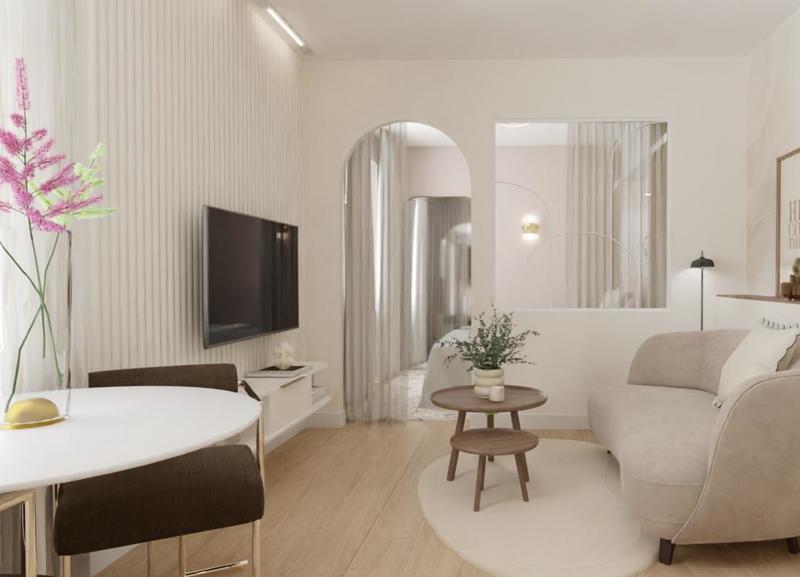 Appartement ancien - 25 m² - 1 pièce