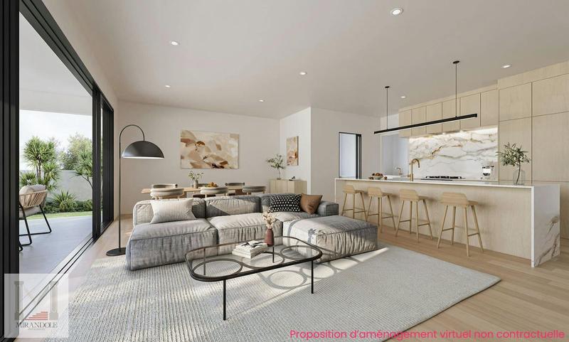 Appartement - 61 m² - 3 pièces