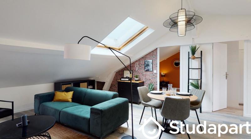 Chambre - 11 m² - 1 pièce