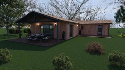 Terrain constructible - 1 200 m²