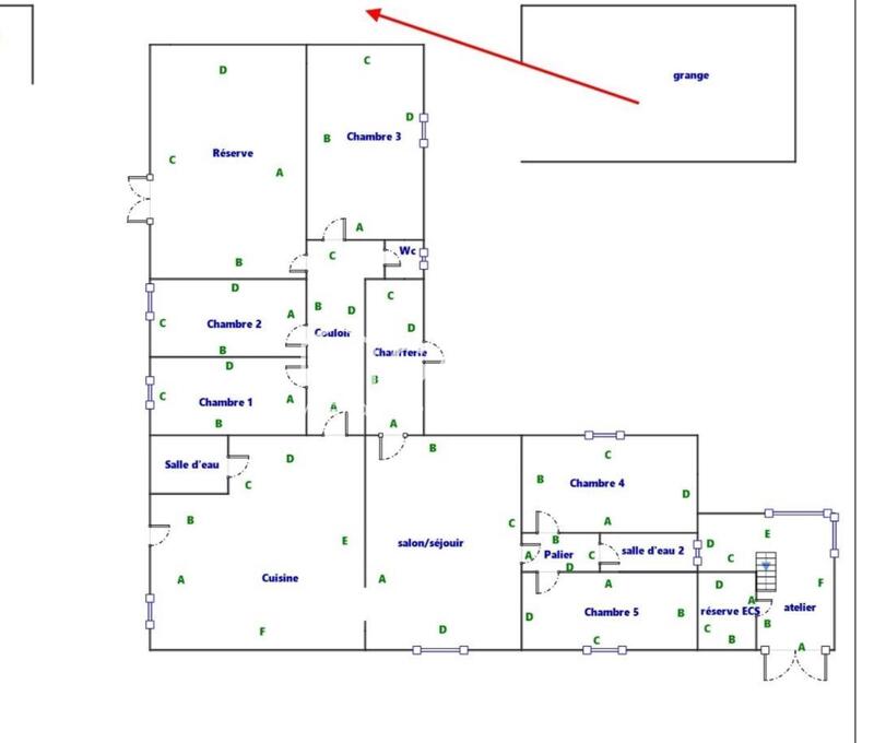 Maison - 140 m² - 7 pièces