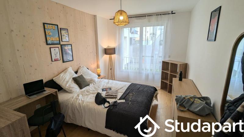 Chambre - 21 m² - 1 pièce