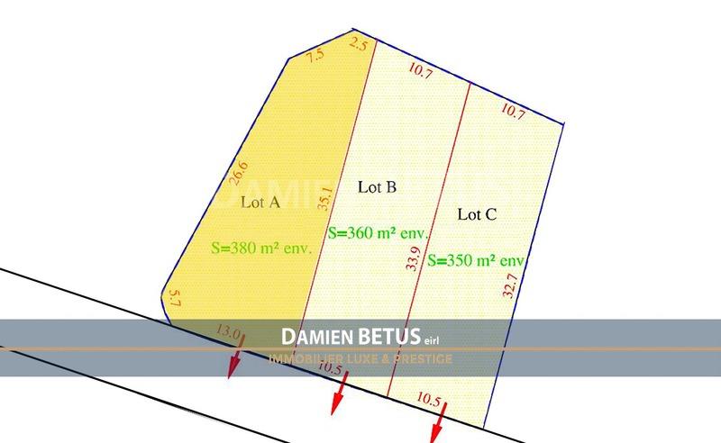 Terrain constructible - 380 m²