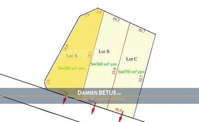 Terrain constructible - 380 m²