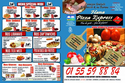 Hana Allo Pizza Express