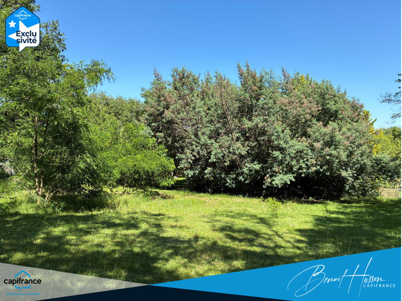 Terrain constructible - 1 700 m²