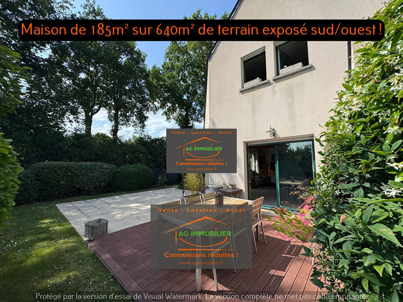 Maison - 185 m² - 7 pièces