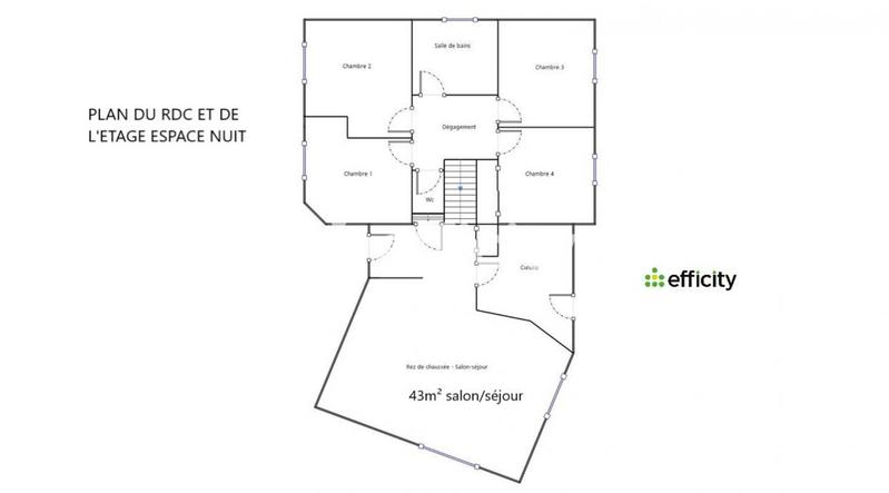 Maison - 120 m² - 6 pièces