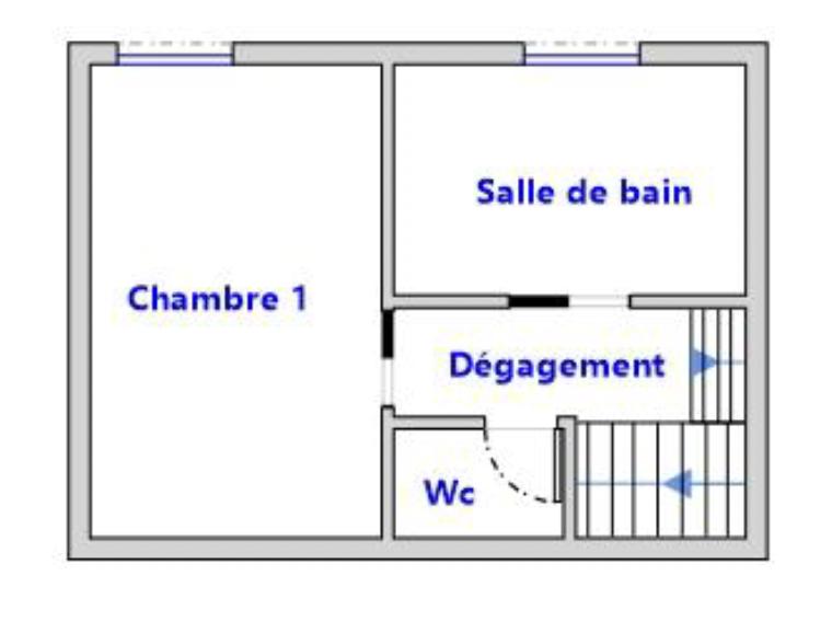 Appartement - 40 m² - 3 pièces