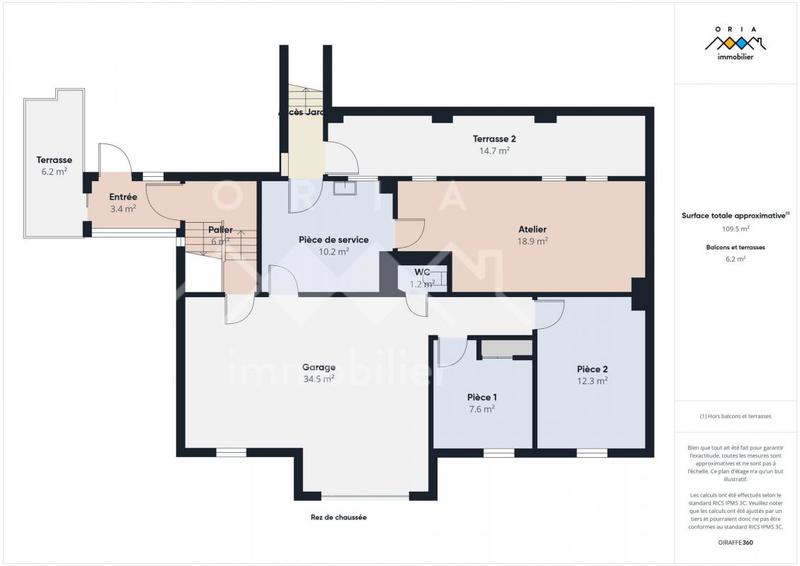 Maison - 107 m² - 6 pièces