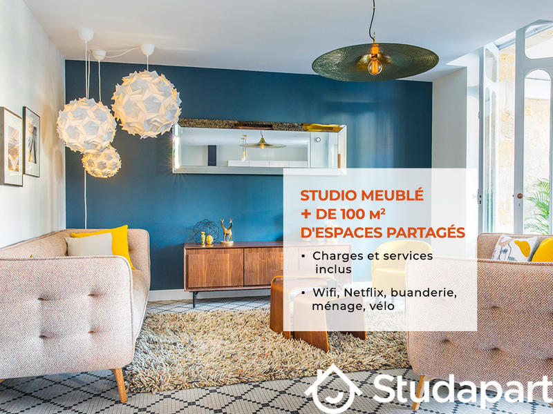 Chambre - 18 m² - 1 pièce