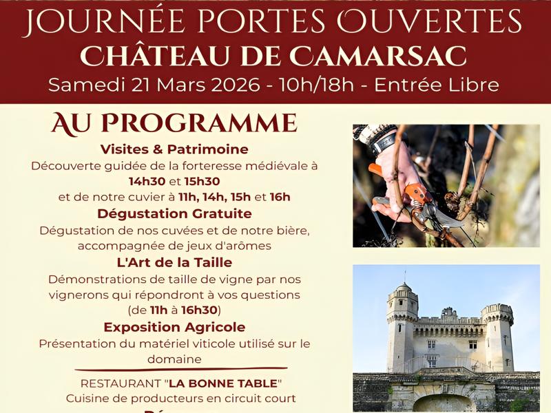 Portes ouvertes au Château de Camarsac