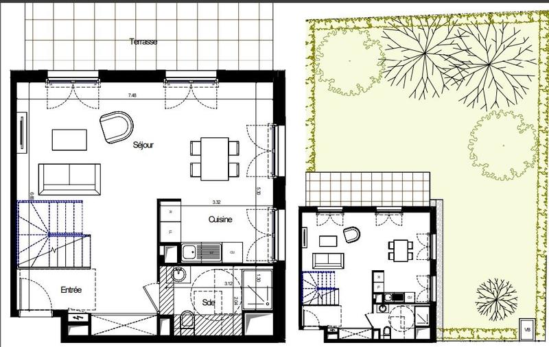 Appartement - 97 m² - 4 pièces