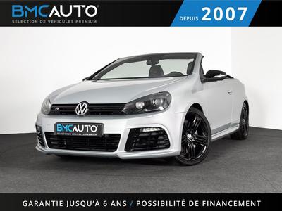 Volkswagen Golf 6 R Cabriolet 2.0 Tsi 265ch Dsg Ja18p Cuir Sport Chauff Regul Gps Mode Dcc Tel Clim