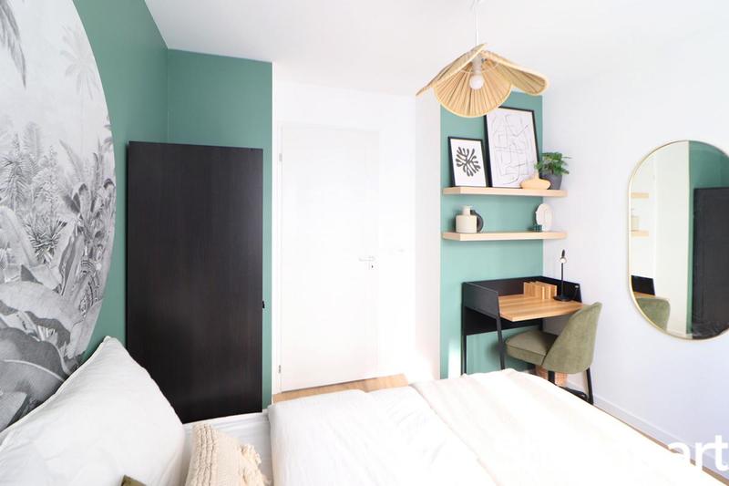 Chambre - 10 m² - 1 pièce