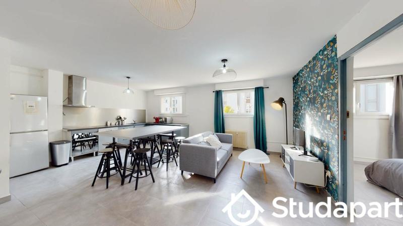 Chambre - 10 m² - 1 pièce