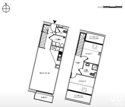 Appartement - 68 m² - 3 pièces
