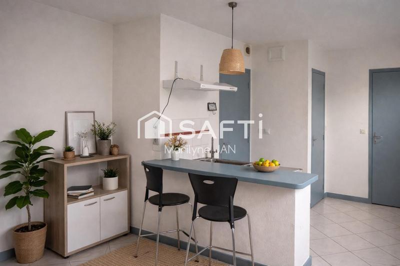 Appartement - 17 m² - 1 pièce