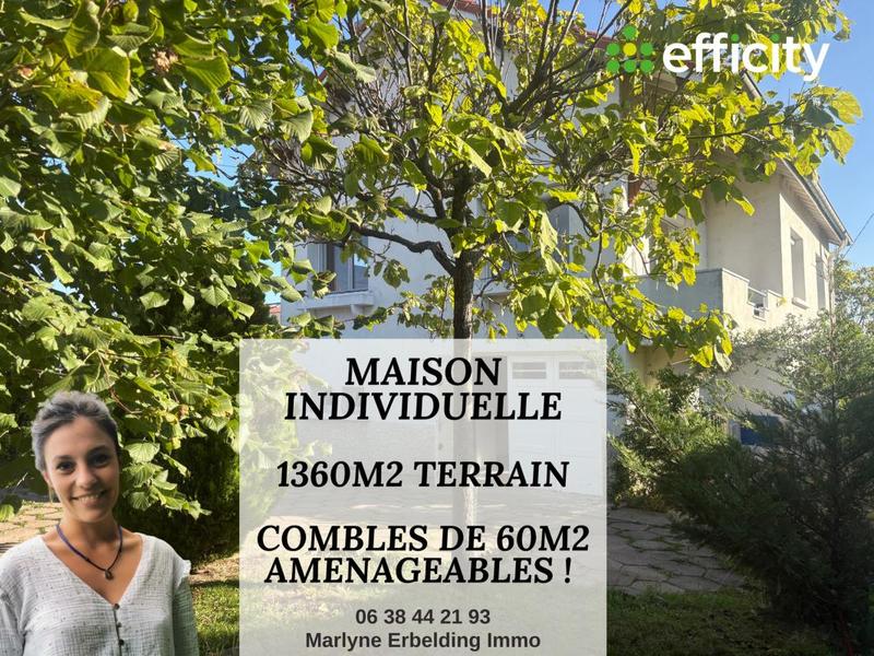 Maison - 92 m² - 4 pièces