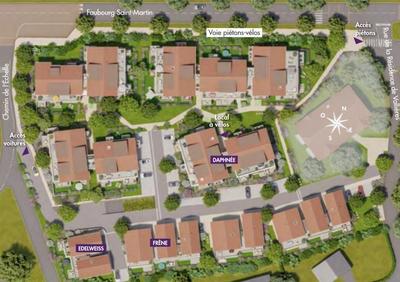 Appartement - 59 m² - 3 pièces