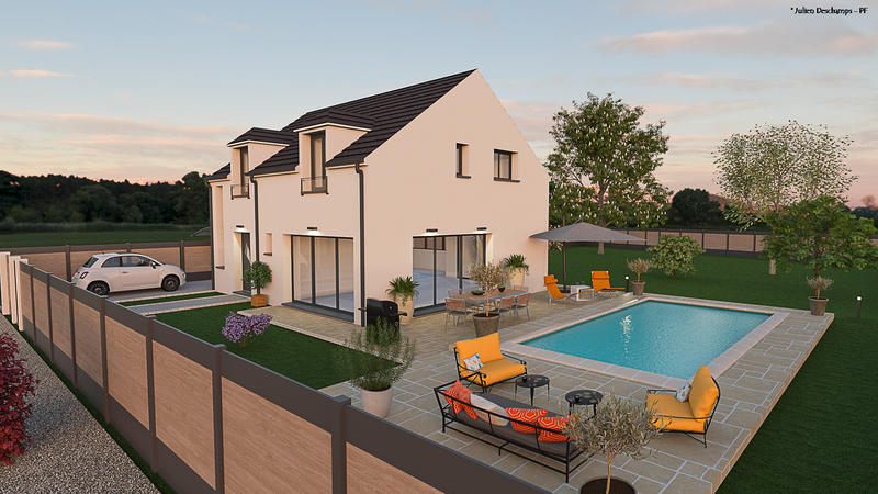 Maison - 140 m² - 6 pièces