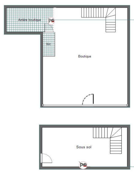 Local commercial - 46 m²