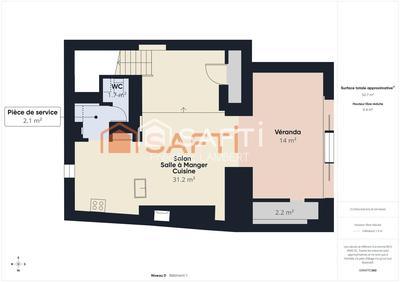 Maison - 100 m² - 5 pièces