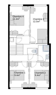 Appartement - 83 m²