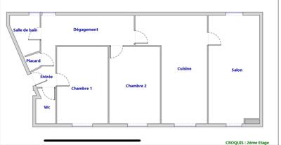 Appartement - 76 m² - 4 pièces