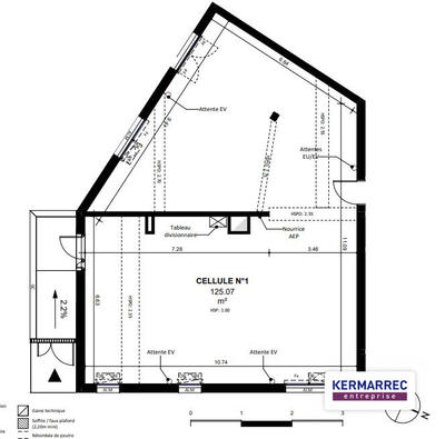 Immeuble - 125 m²