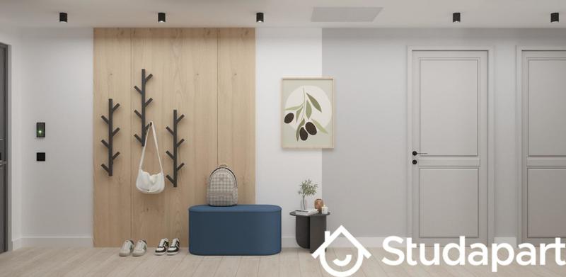 Chambre - 18 m² - 1 pièce