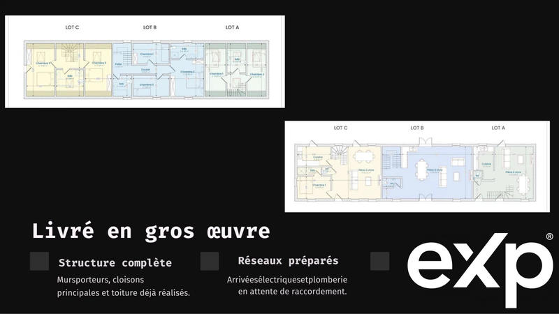 Maison traditionnelle - 80 m² - 4 pièces