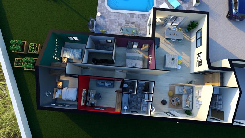 Maison - 113 m² - 5 pièces