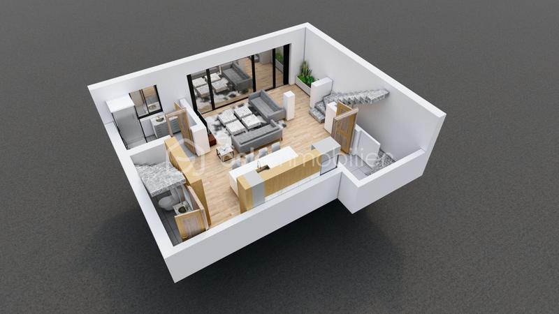 Duplex - 47 m² - 3 pièces