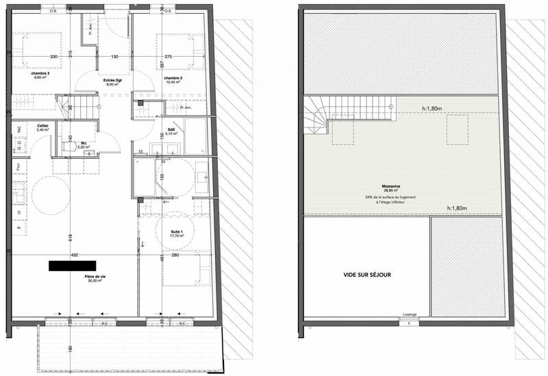 Appartement - 114 m² - 5 pièces