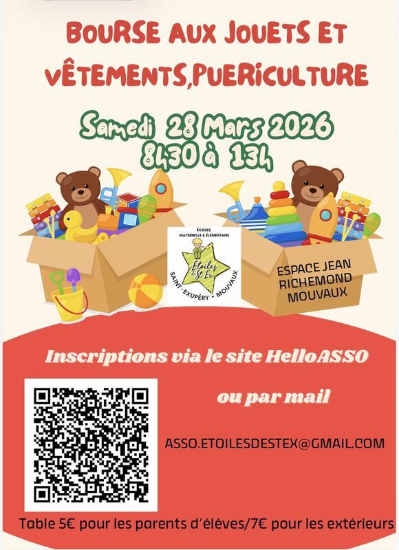 Bourse aux jouets - puériculture