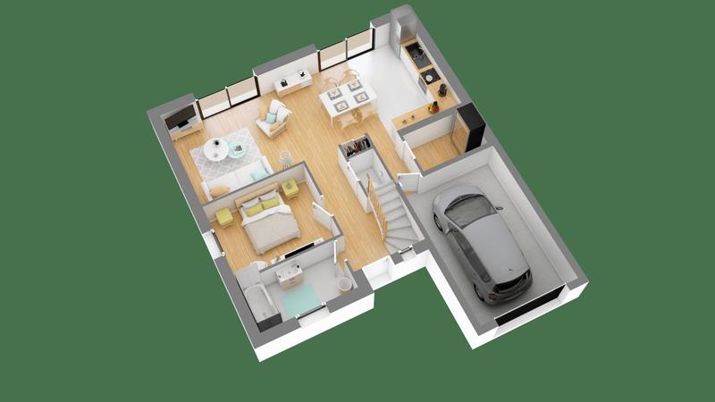 Maison - 100 m² - 8 pièces