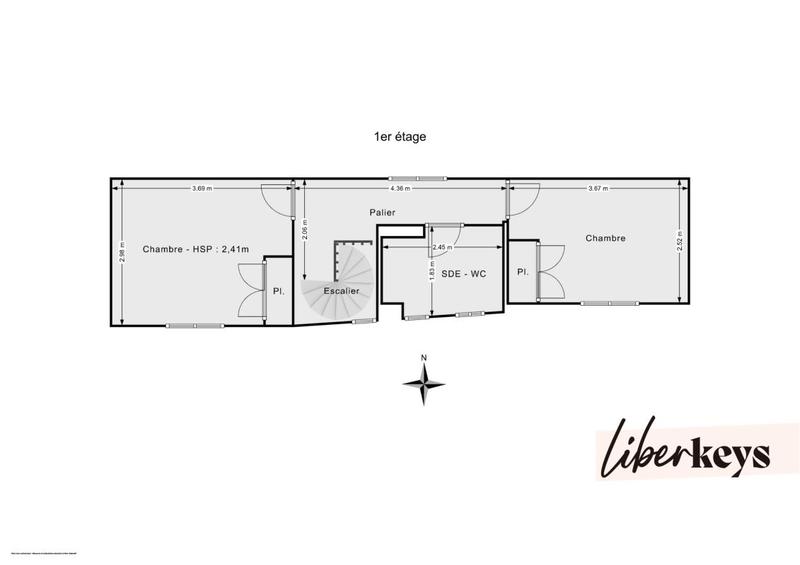 Maison - 77 m² - 4 pièces