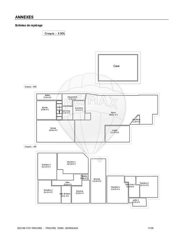 Maison bourgeoise - 189 m² - 8 pièces